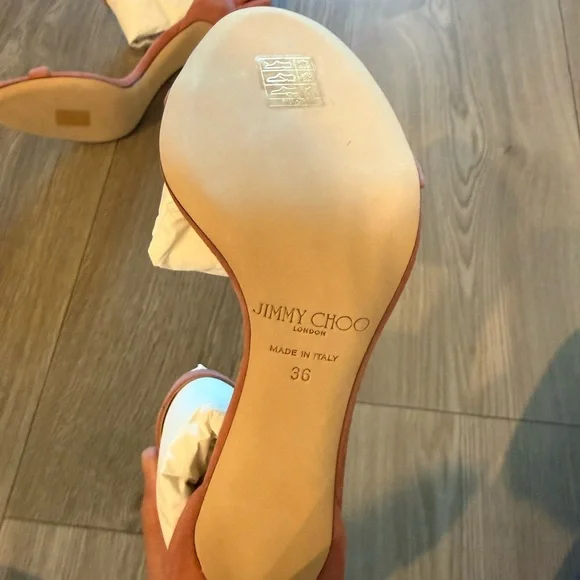 Jimmy Choo Karalie in Rosewood Suede. Size 36. New With Tags. - Picture 7 of 8